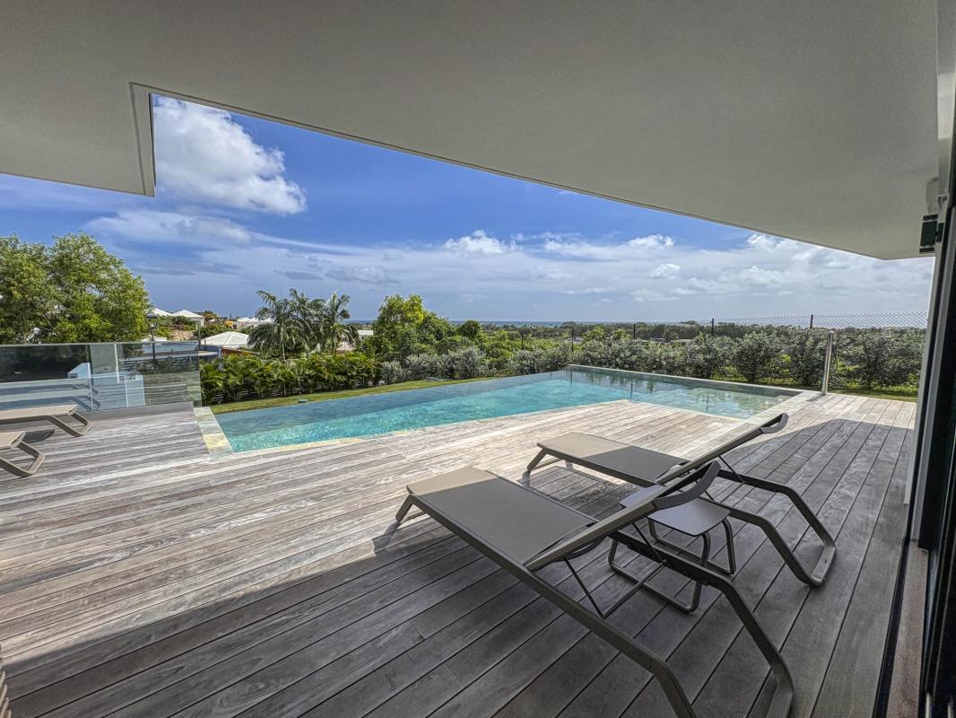4.Location villa piscine Saint François Guadeloupe_vue d'ensemble